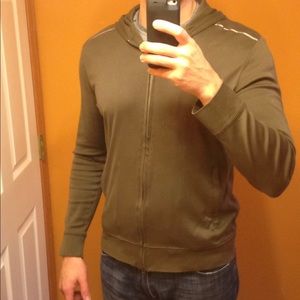 Banana Republic olive green hoodie
